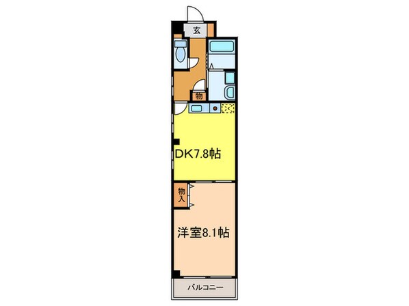 グレイス名駅南の物件間取画像